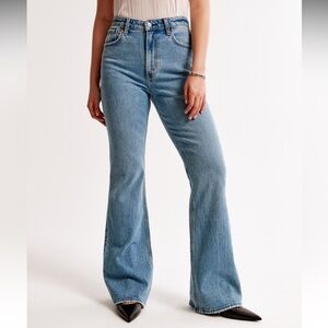 A&F High Rise Vintage Flare Jean
